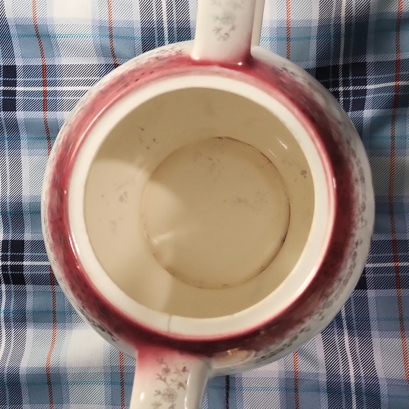 Vintage Warranted 22k gold large teapot home decor decoration unique handle - Picture 3 of 8